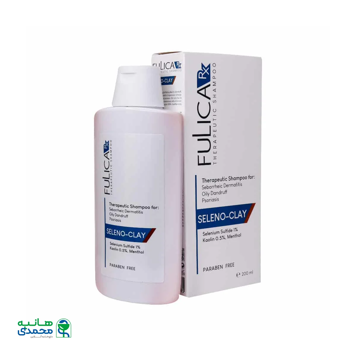 شامپو حاوی سلنیوم سولفاید و خاک رس فولیکا