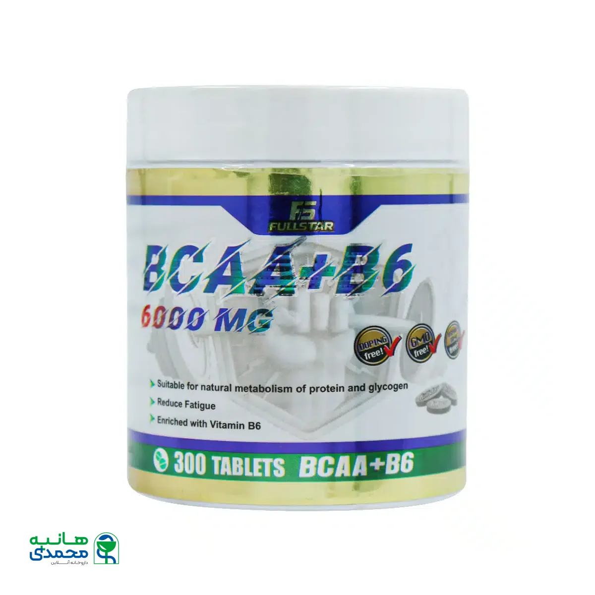 قرص بی سی ای ای و ویتامین B6 فول استار 300 عدد