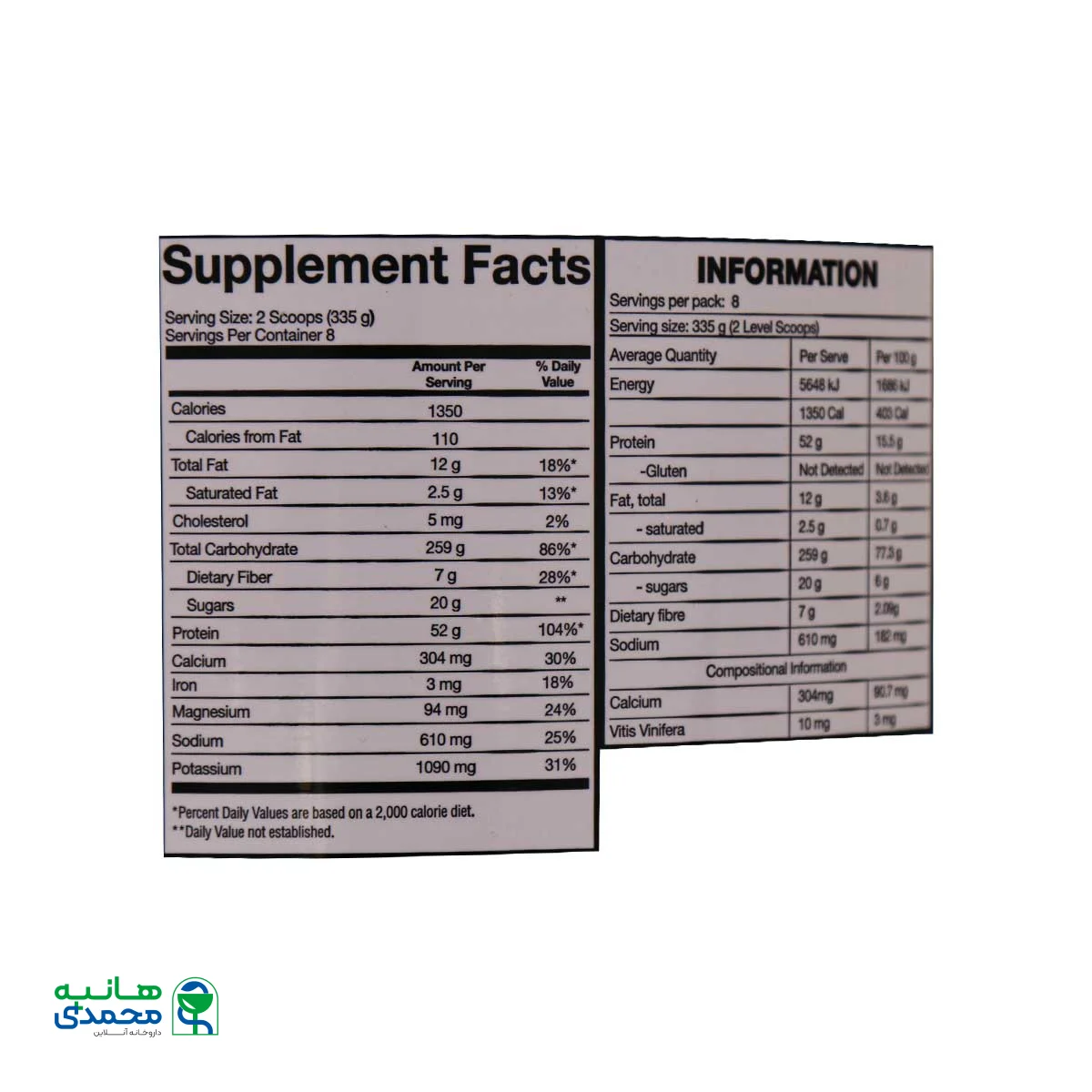 پودر گینر ماسل میکر جاینت اسپورتس