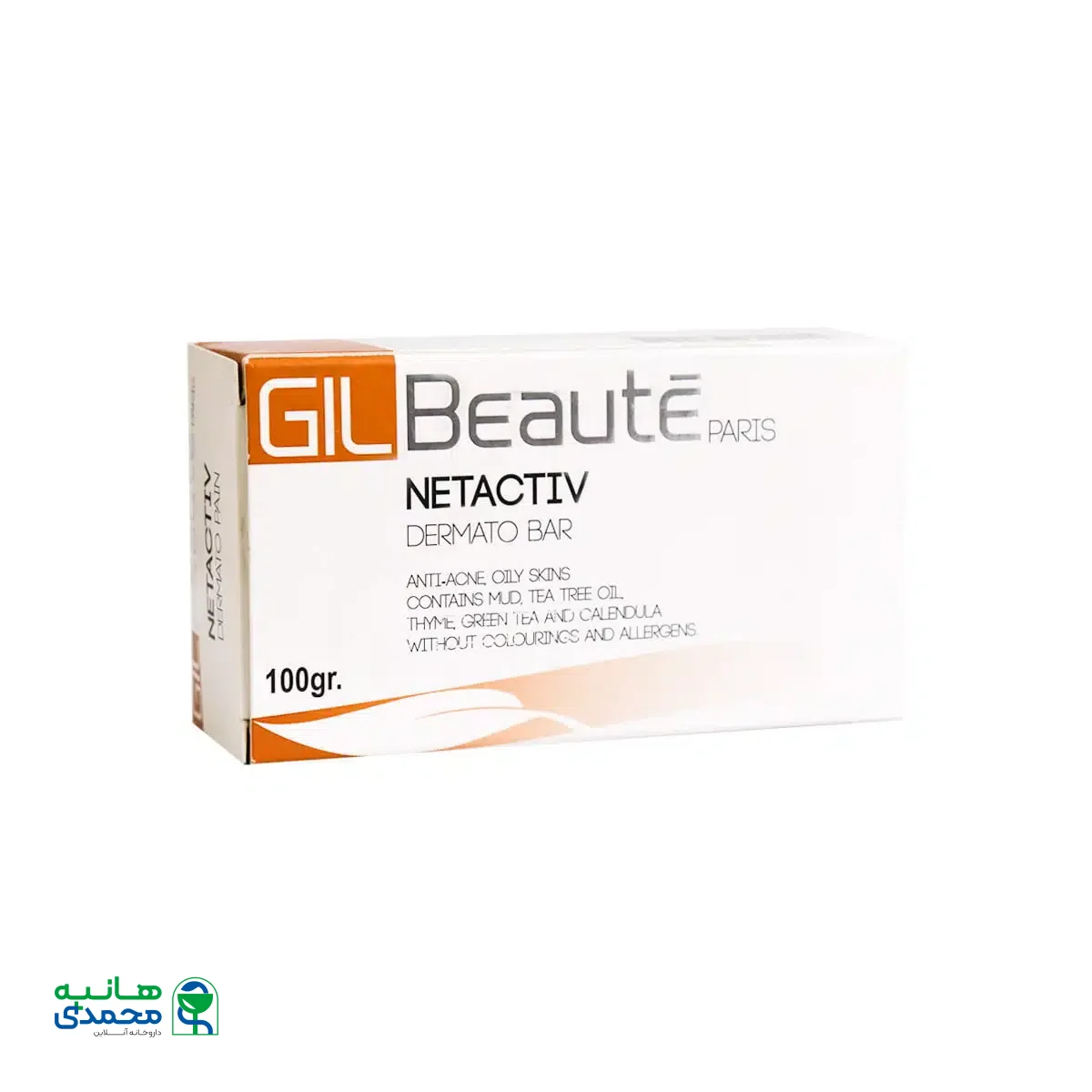 پن پوست چرب ژیل بوته ضد جوش و آکنه 100 گرم