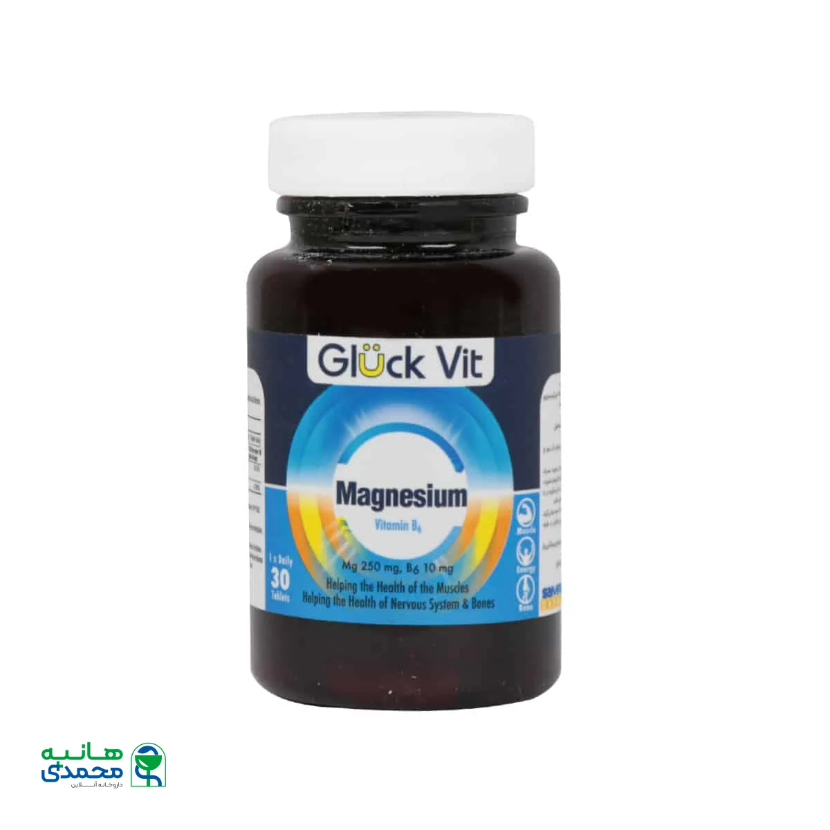 قرص منیزیم و B6 گلوک ویت