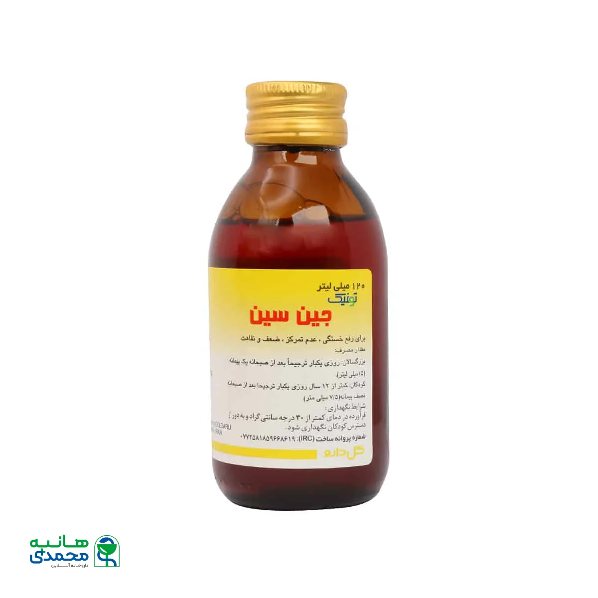 تونیک جین سین گل دارو