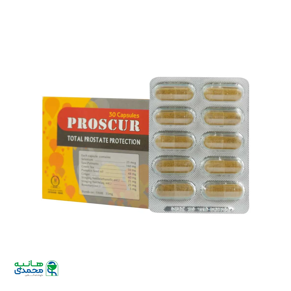 کپسول پروسکور گل دارو