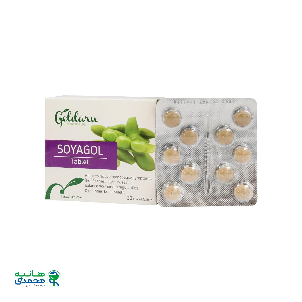 قرص سویا گل گل دارو 30 عدد