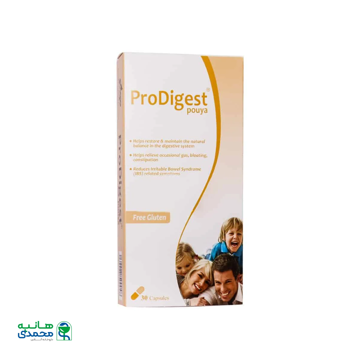 کپسول پرودایجست گسترش میلاد فارمد