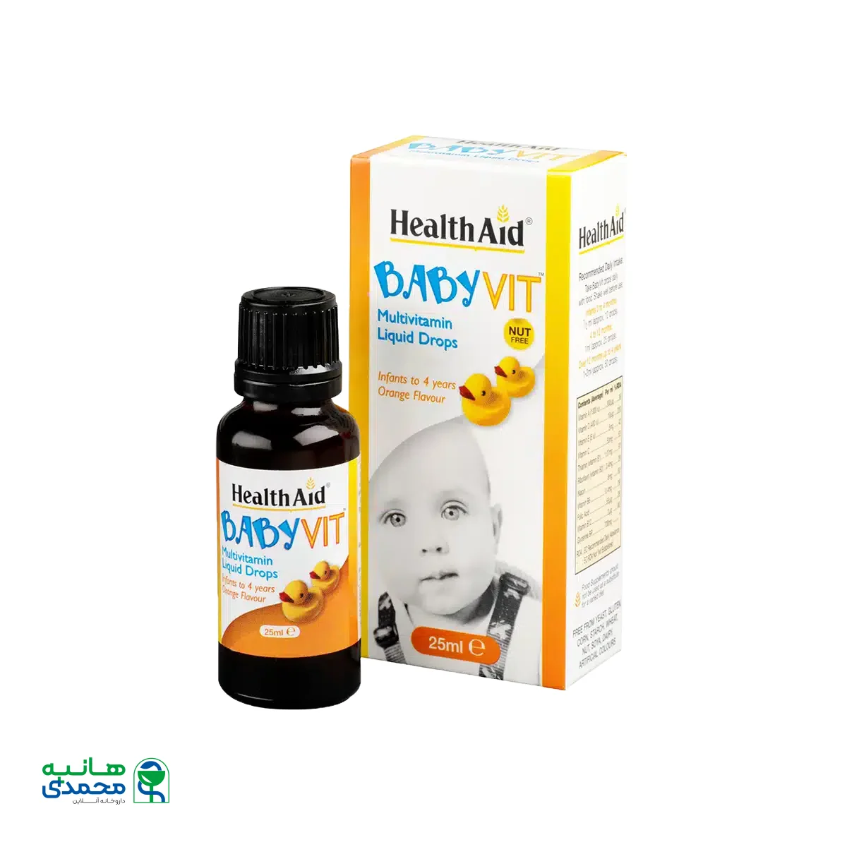 قطره بیبی ویت هلث اید ۲۵ میلی لیتر