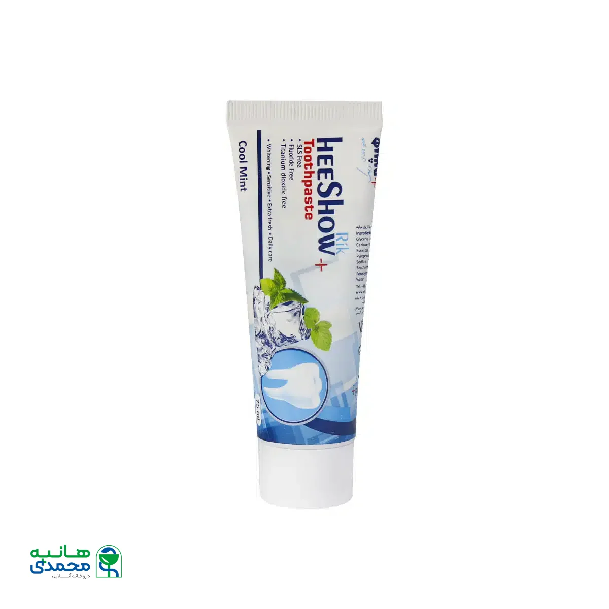 خمیر دندان هیشو ریک مدل Cool Mint حجم 75 میلی لیتر