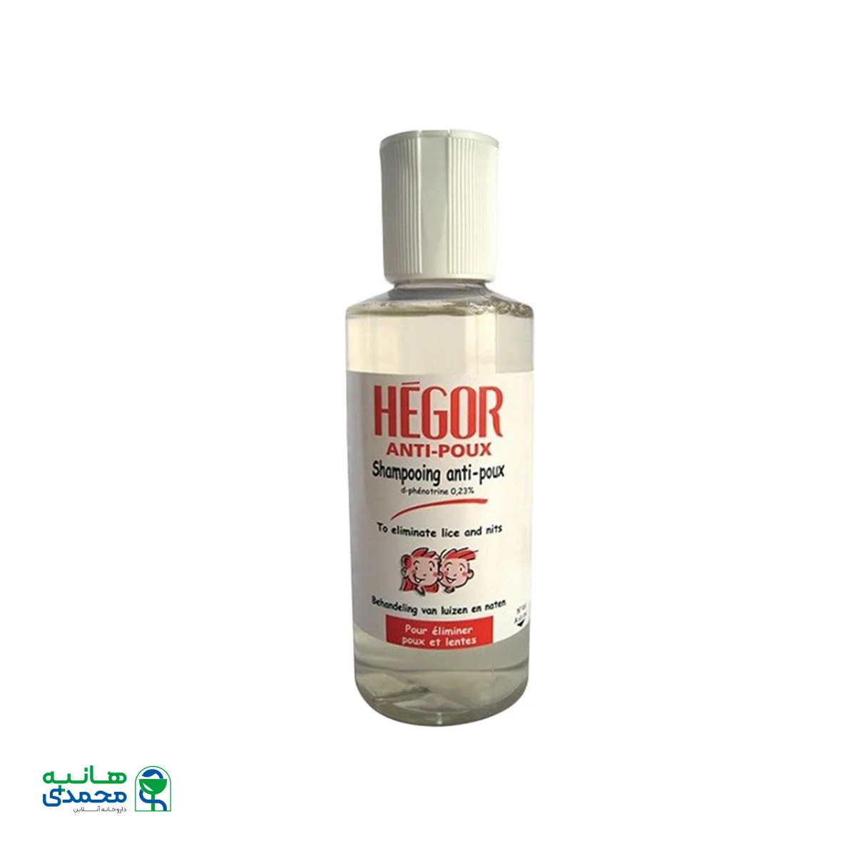 شامپو ضد شپش هگور مدل آنتی لایس