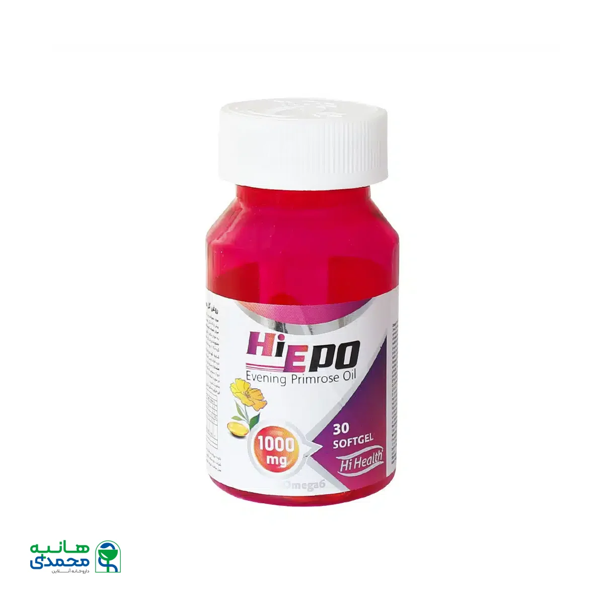 سافت ژل روغن گل مغربی های هلث 30 عدد