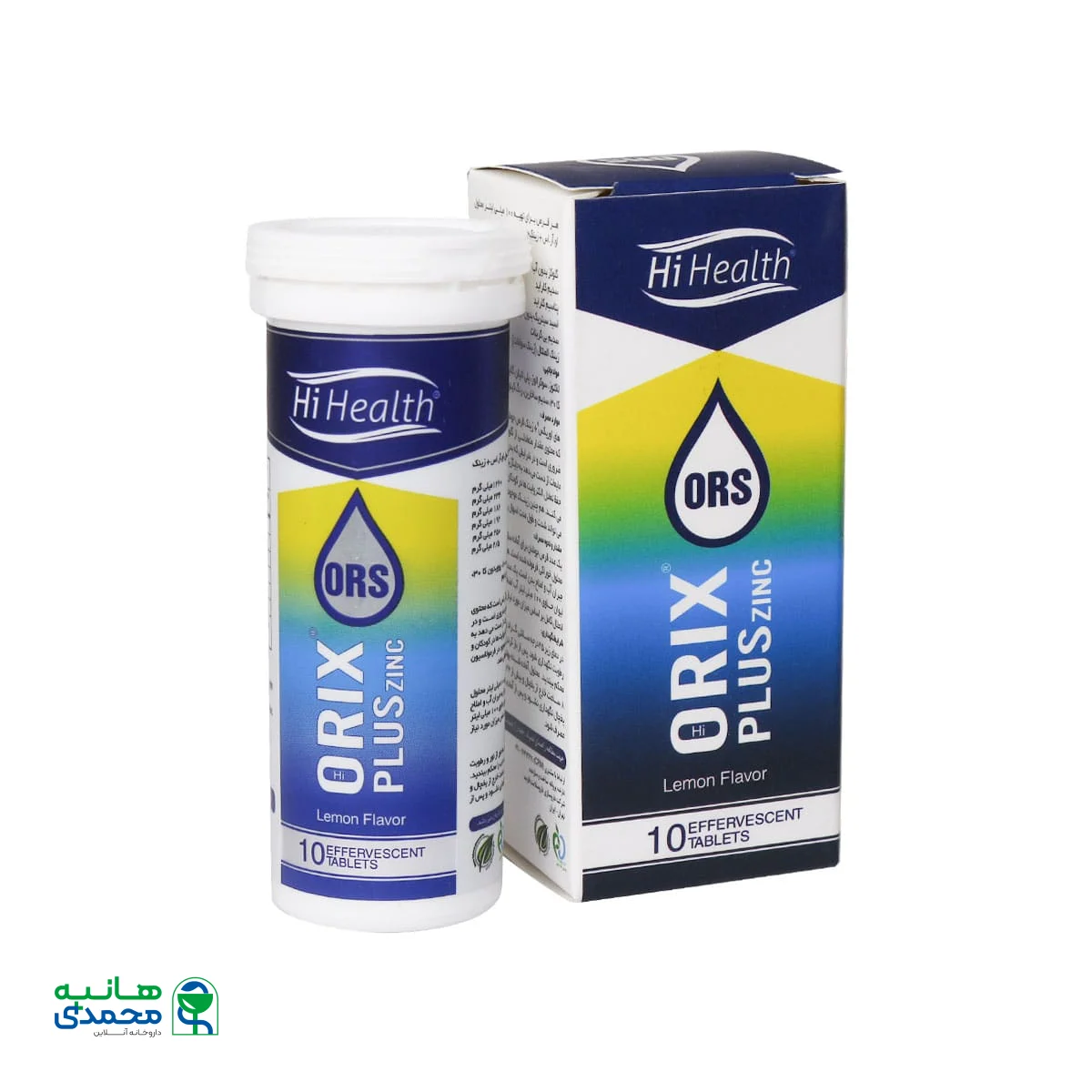 قرص جوشان اوریکس پلاس زینک های هلث