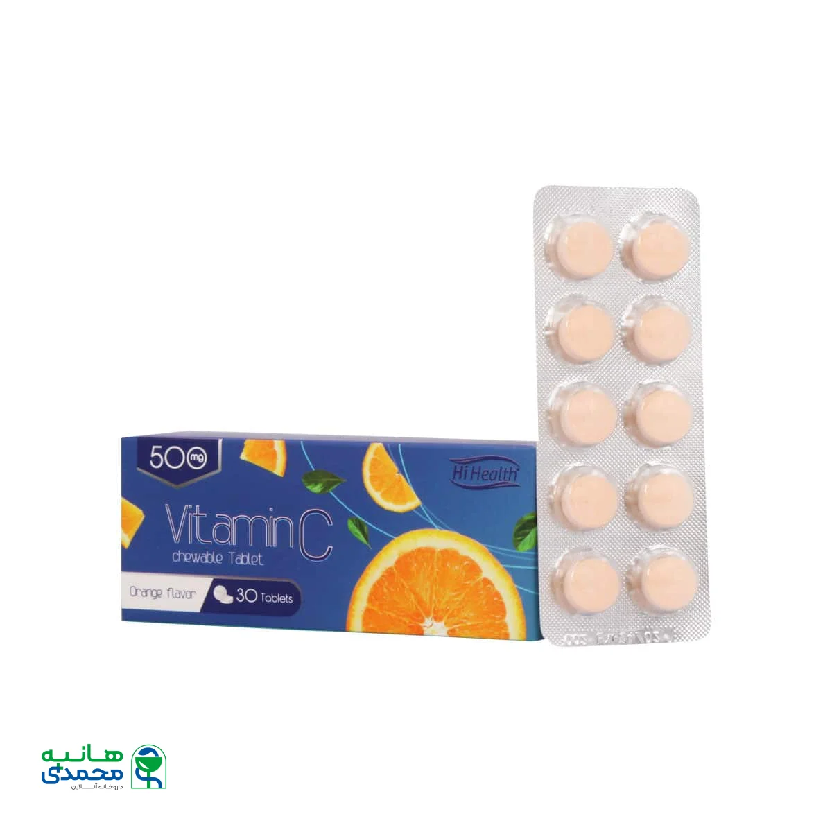 قرص ویتامین C 500 میلی گرم های هلث