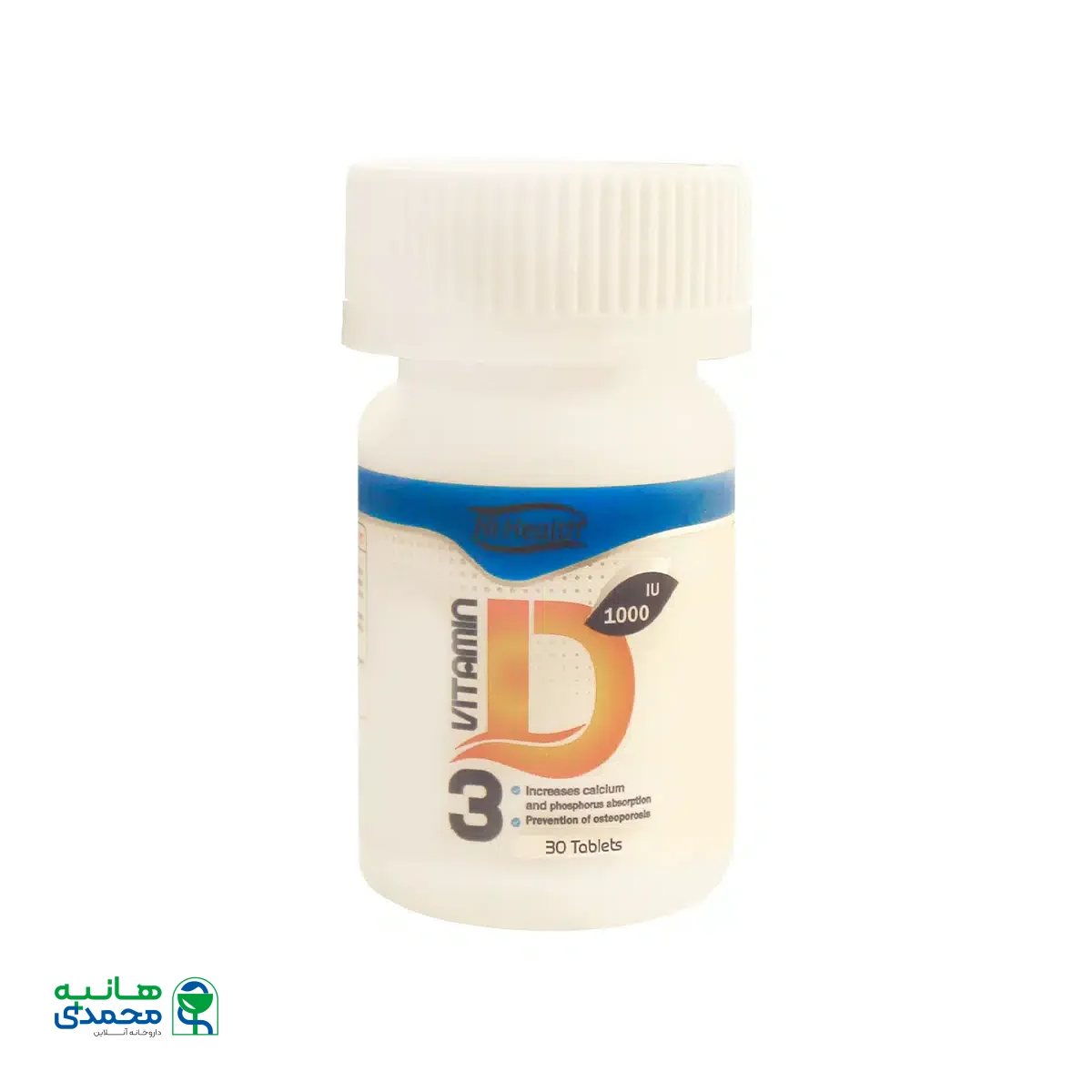 قرص ویتامین D3 1000 واحد های هلث 30 عدد