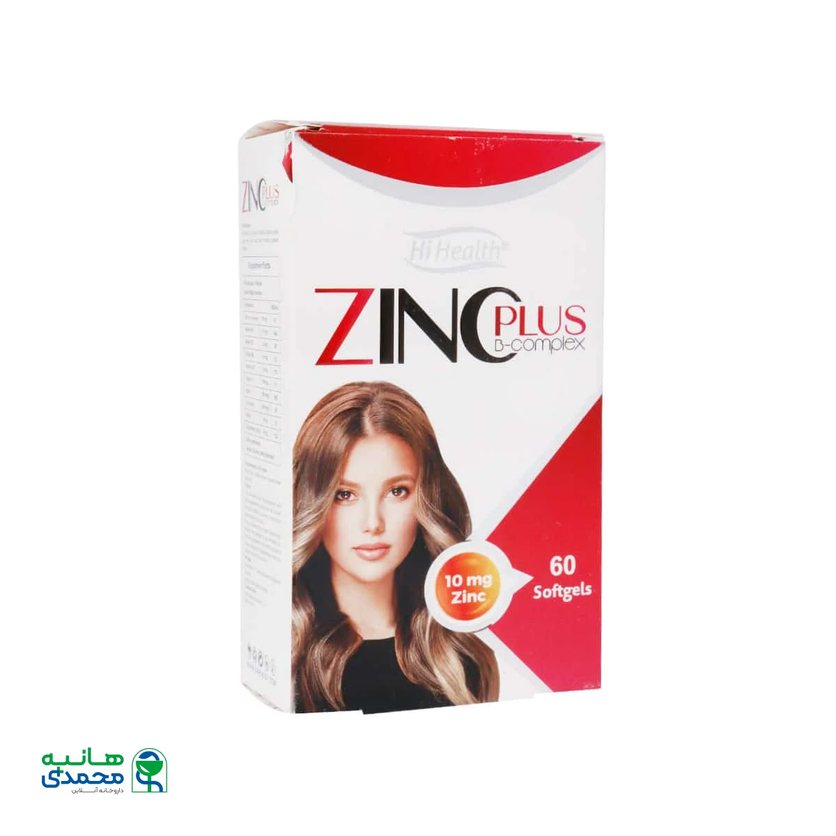 سافت ژل زینک پلاس ب کمپلکس های هلث 60 عدد