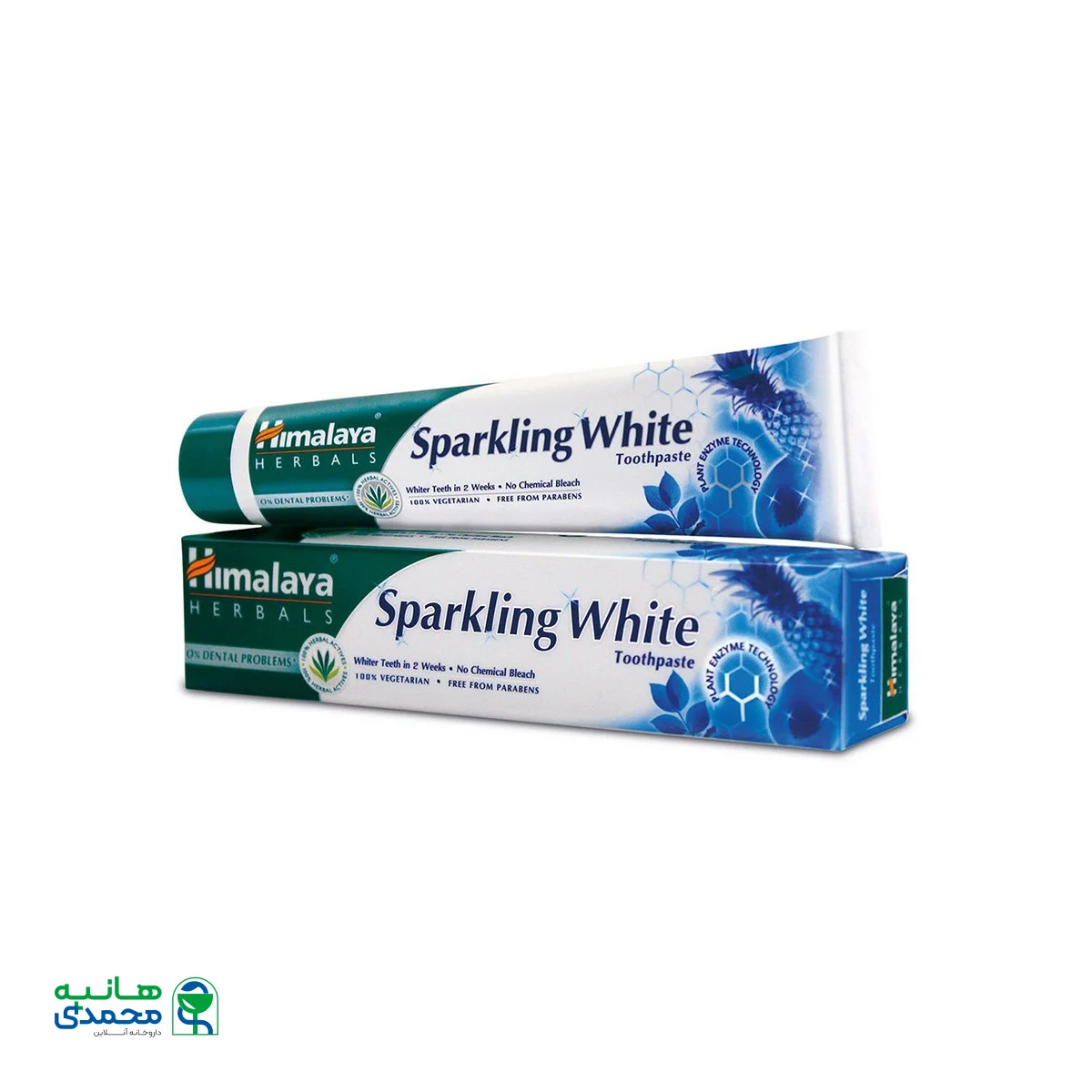 خمیر دندان گیاهی سفید کننده هیمالیا