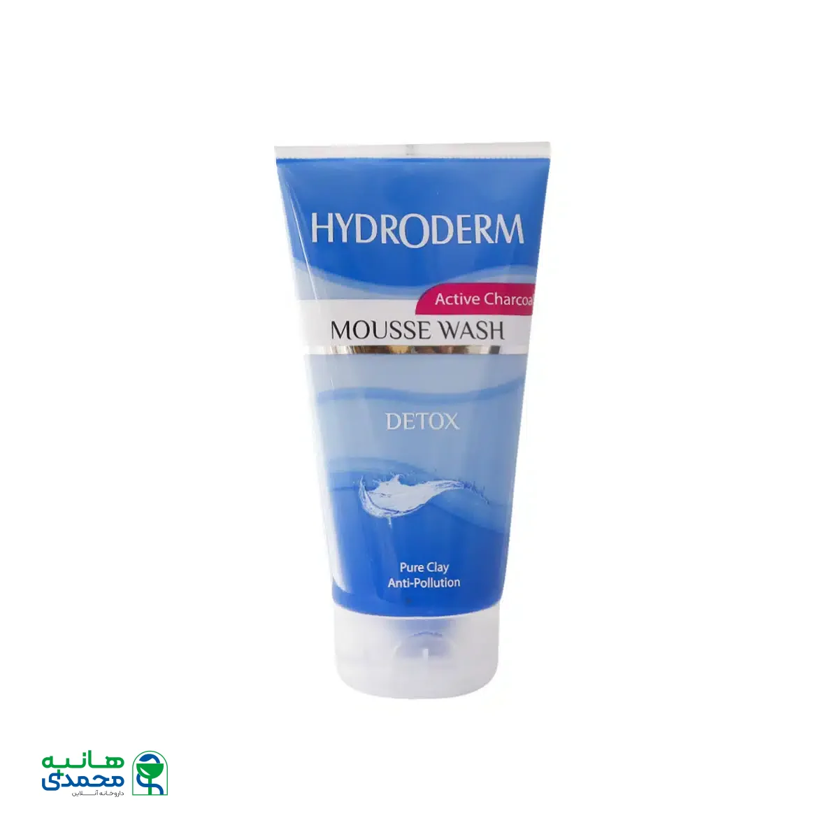 موس واش زغالی پاک کننده عمیق پوست هیدرودرم 150 میلی لیتر