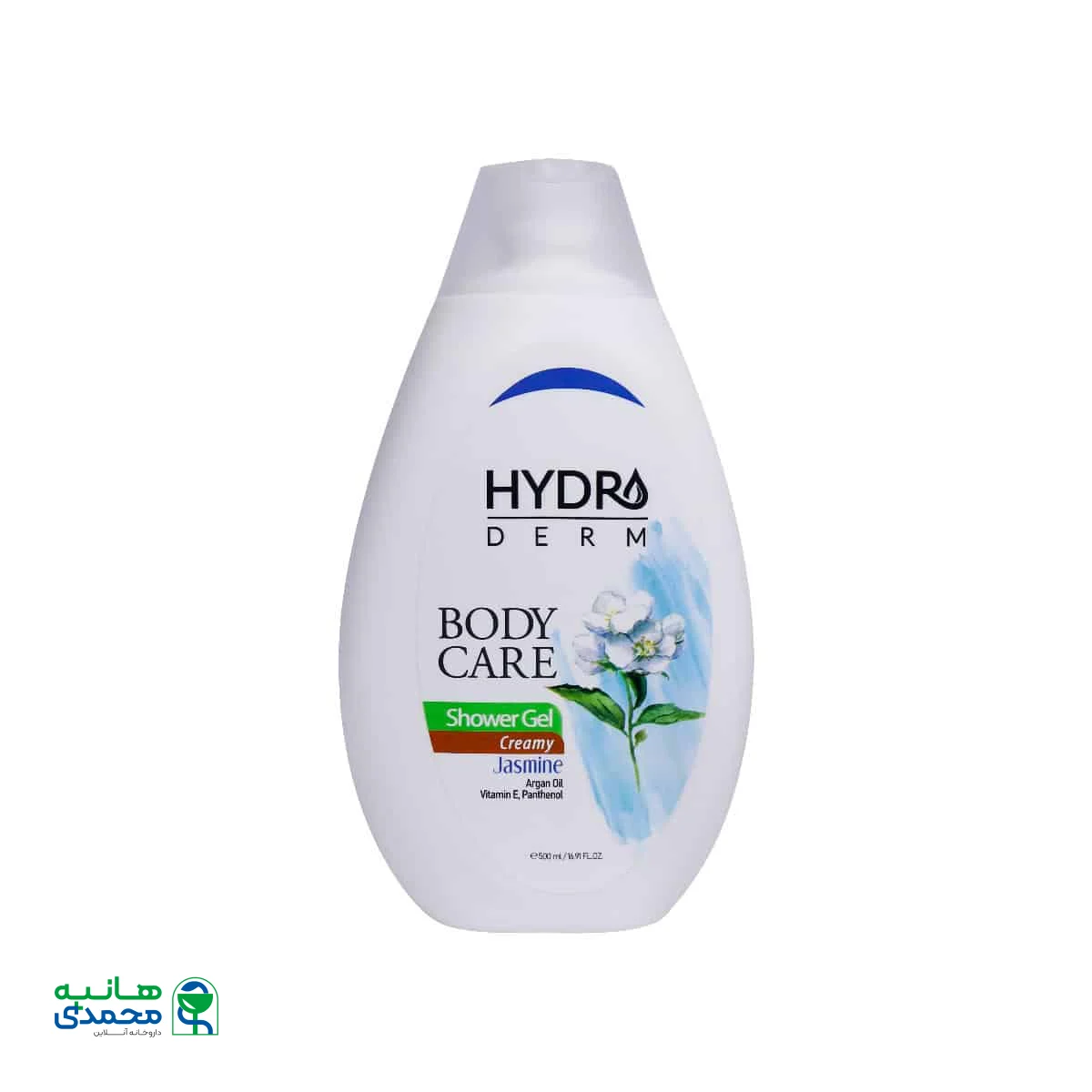 شامپو بدن کرمی هیدرودرم با رایحه گل یاس