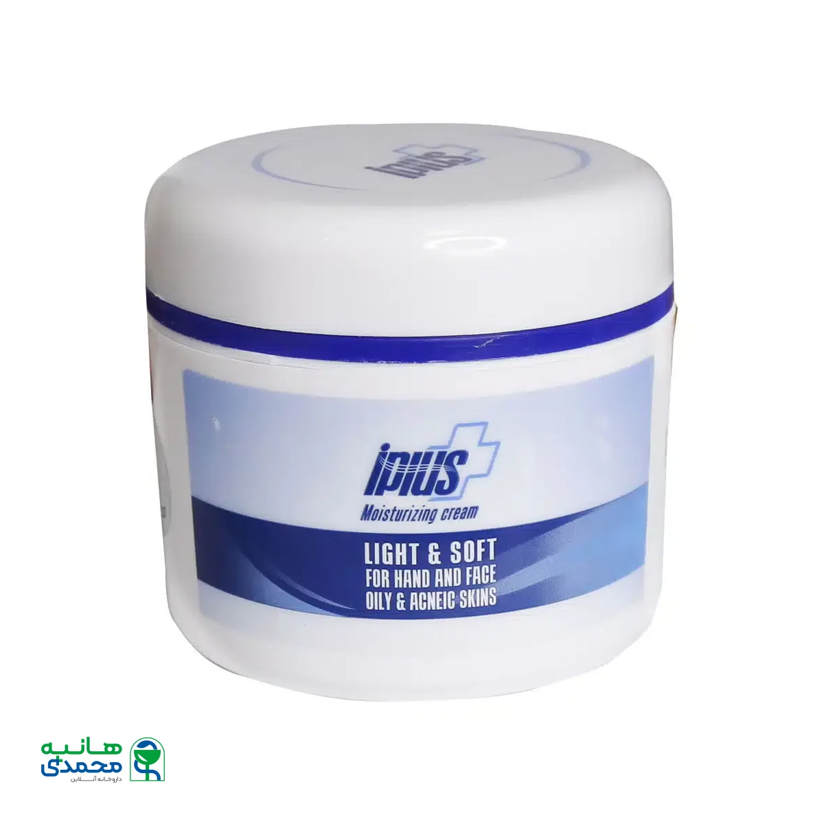 کرم مرطوب کننده فاقد چربی آی پلاس مناسب پوست‌ های چرب و جوش دار 150 گرم