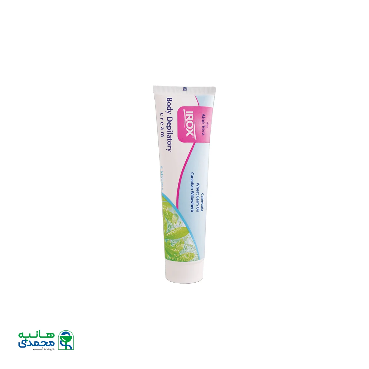 کرم موبر بدن ایروکس حاوی عصاره آلوئه ورا ۵۰ گرم