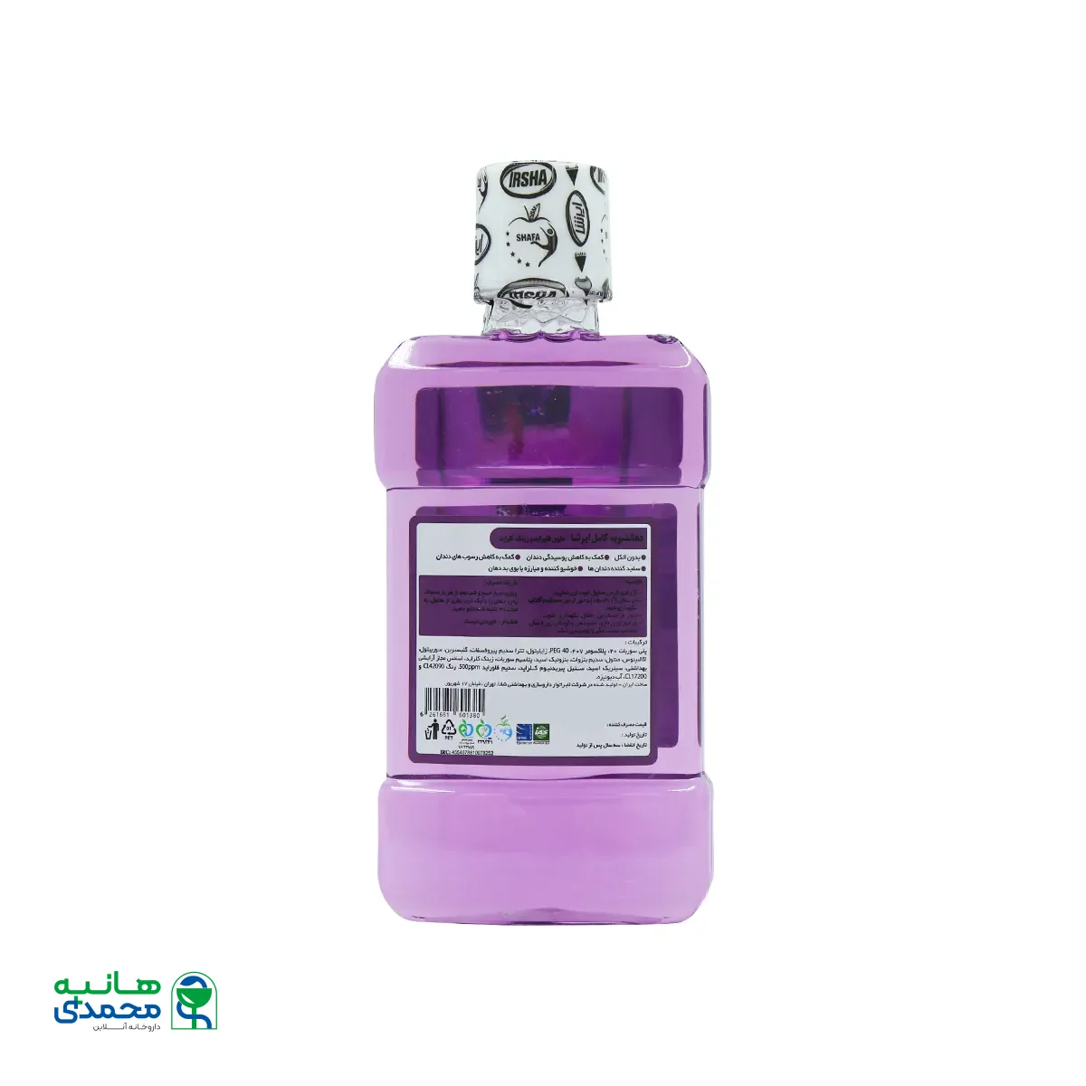 دهانشویه کامل بدون الکل ایرشا