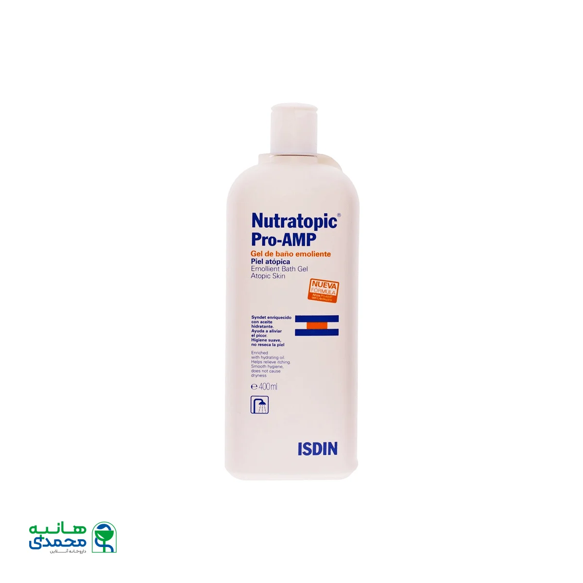 ژل شوینده بدن نوتراتوپیک ایزدین مخصوص پوست خیلی خشک ۴۰۰ میلی لیتر