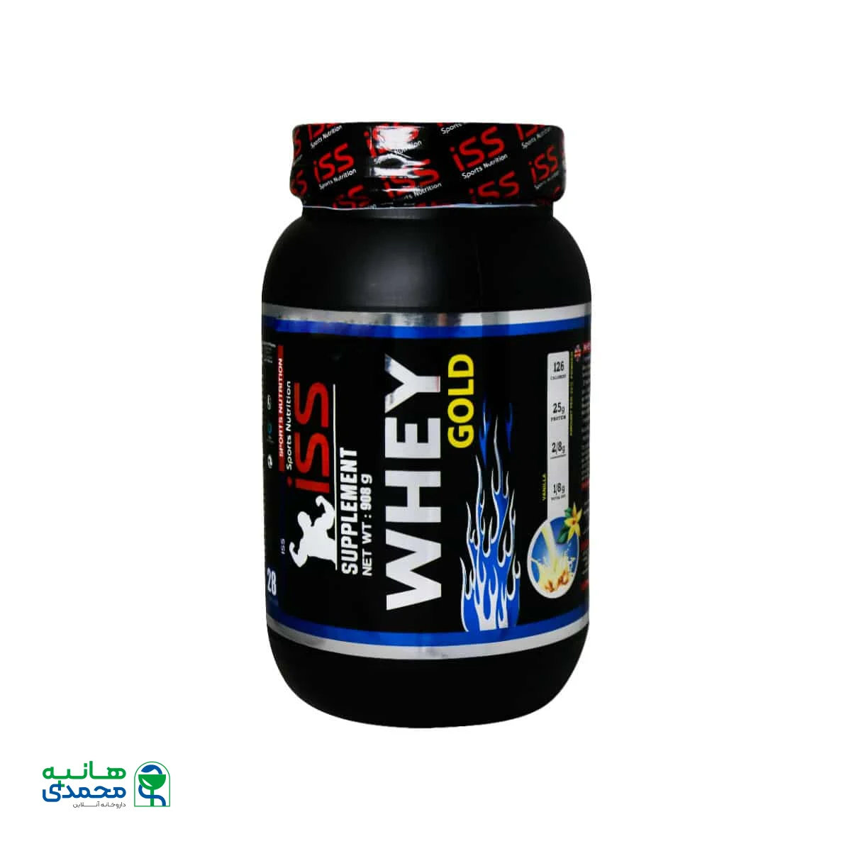 پودر پروتئین وی گلد آی اس اس 908 گرم