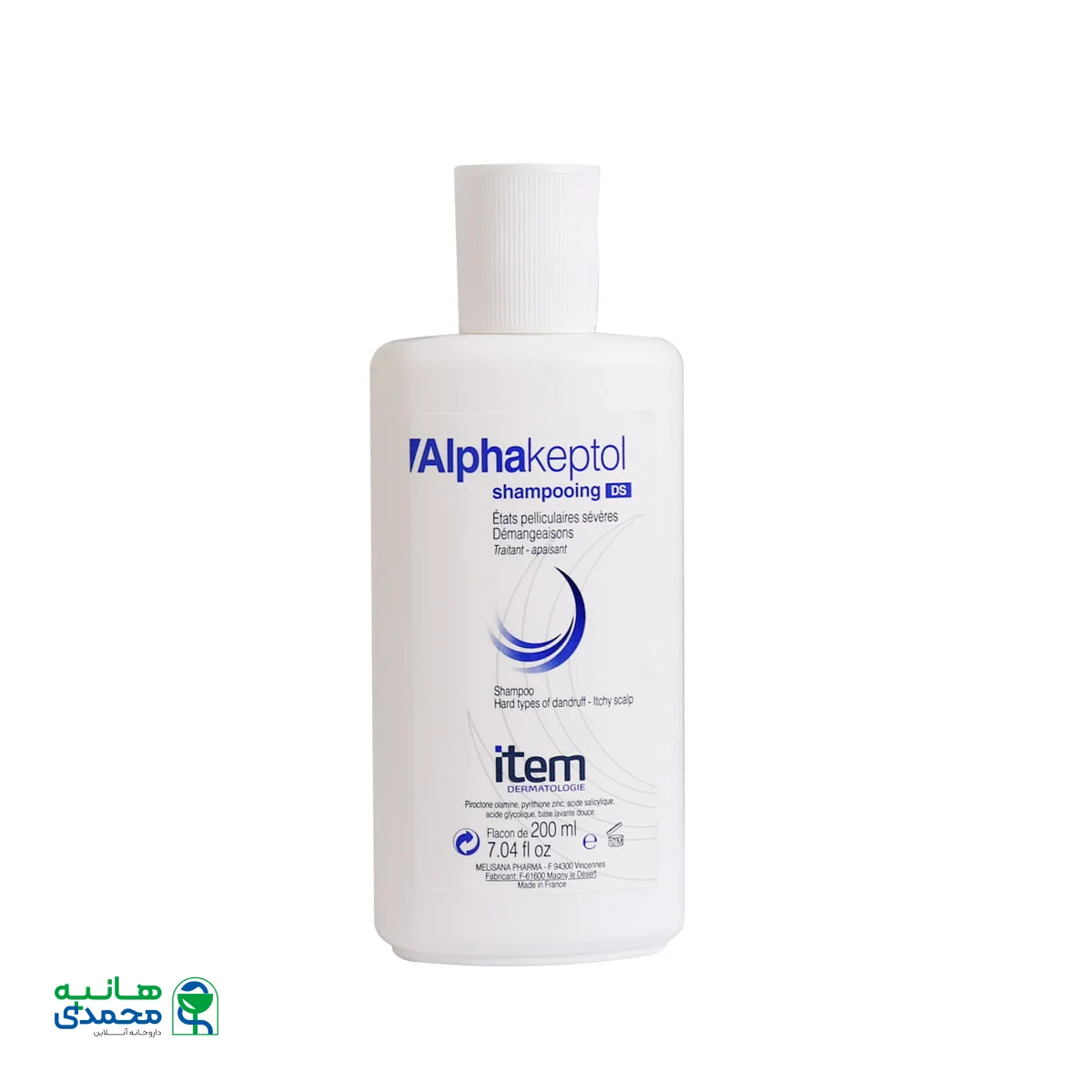 شامپو ضد شوره آلفا کپتول آیتم مناسب شوره های چرب 200 میلی لیتر