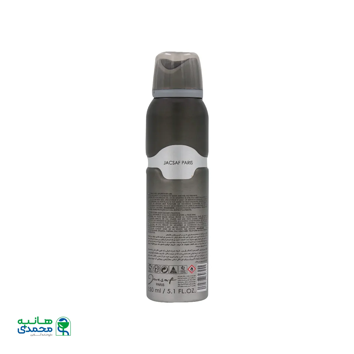 اسپری بدن مردانه دارک ماسک ژک ساف