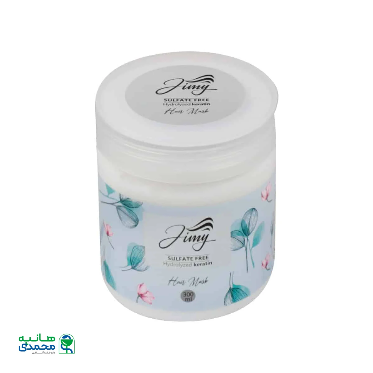 ماسک تقویت کننده و مرطوب کننده مو با آبکشی جیمی حاوی کراتین