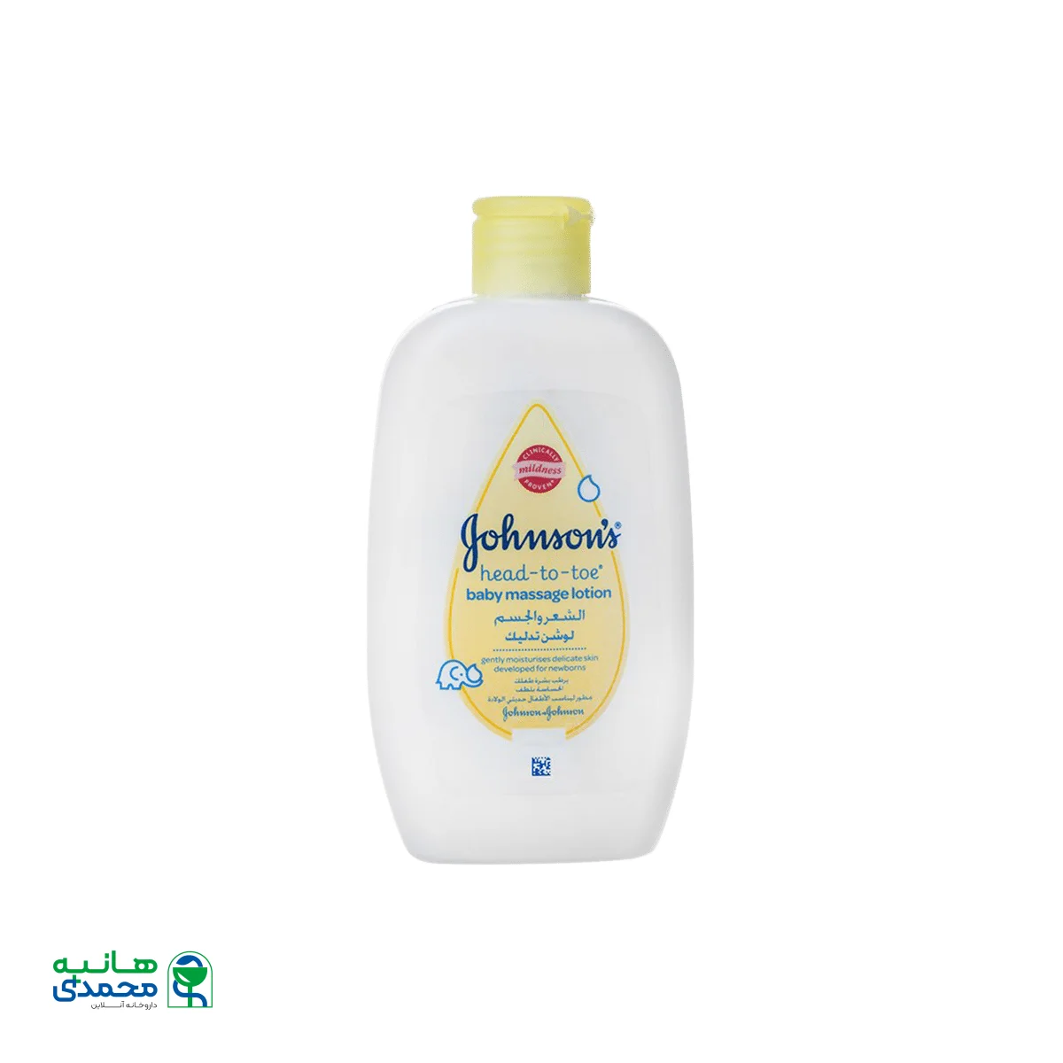 لوسیون ماساژ بدن کودک جانسون ۲۰۰ میلی لیتر