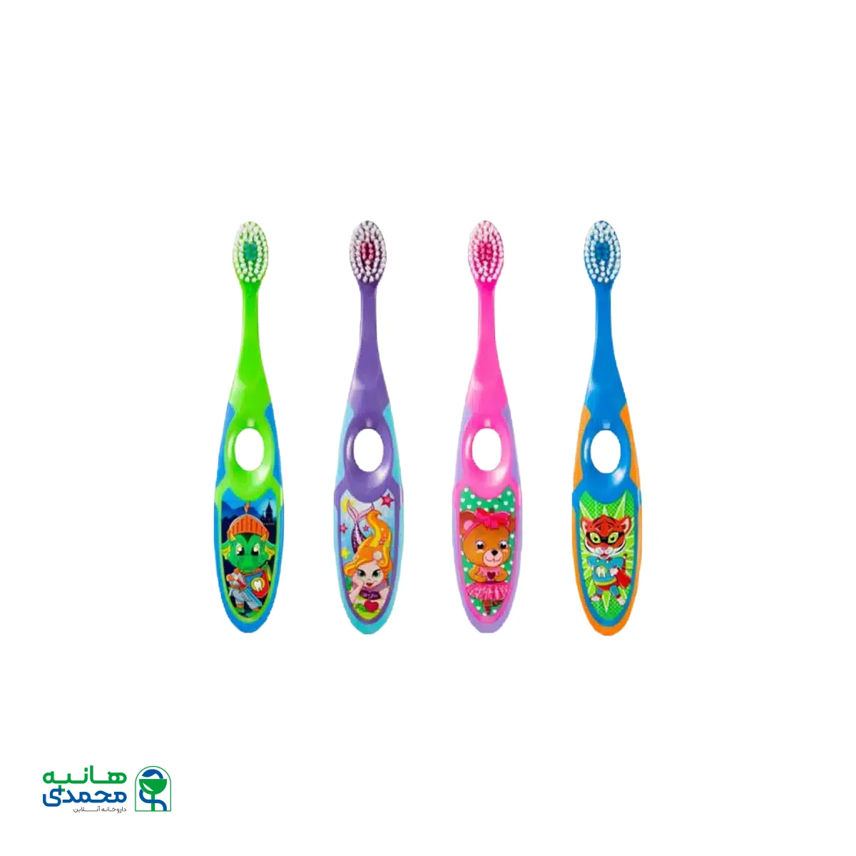 مسواک کودک جردن مدل بیبی استپ ۳ تا ۵ سال