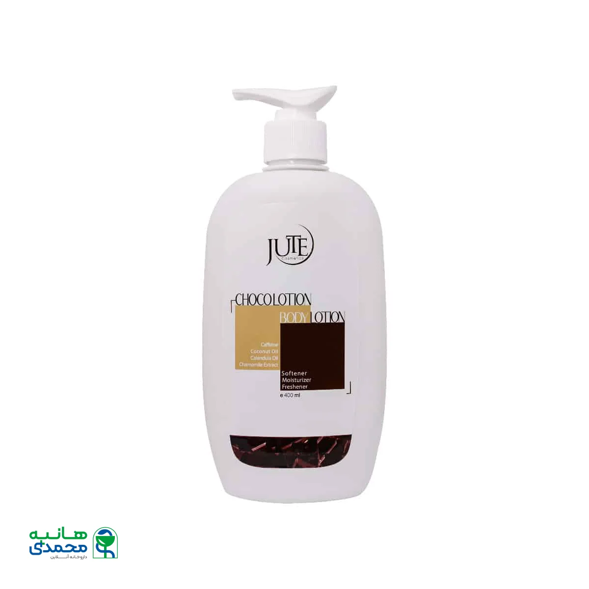 لوسیون مرطوب کننده و آبرسان بدن شکلات ژوت 400 میلی لیتر