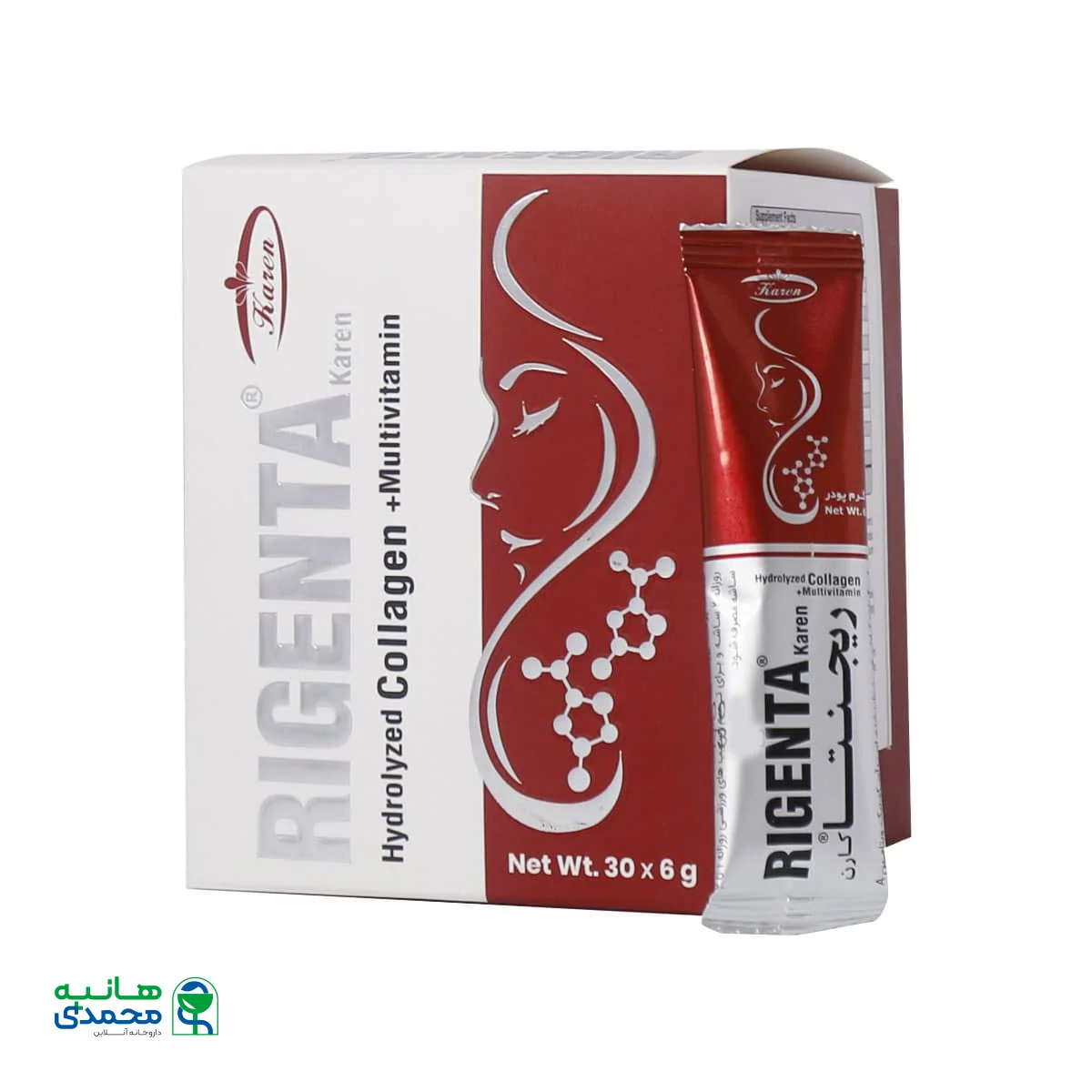 ساشه کلاژن ریجنتا کارن 30 عدد
