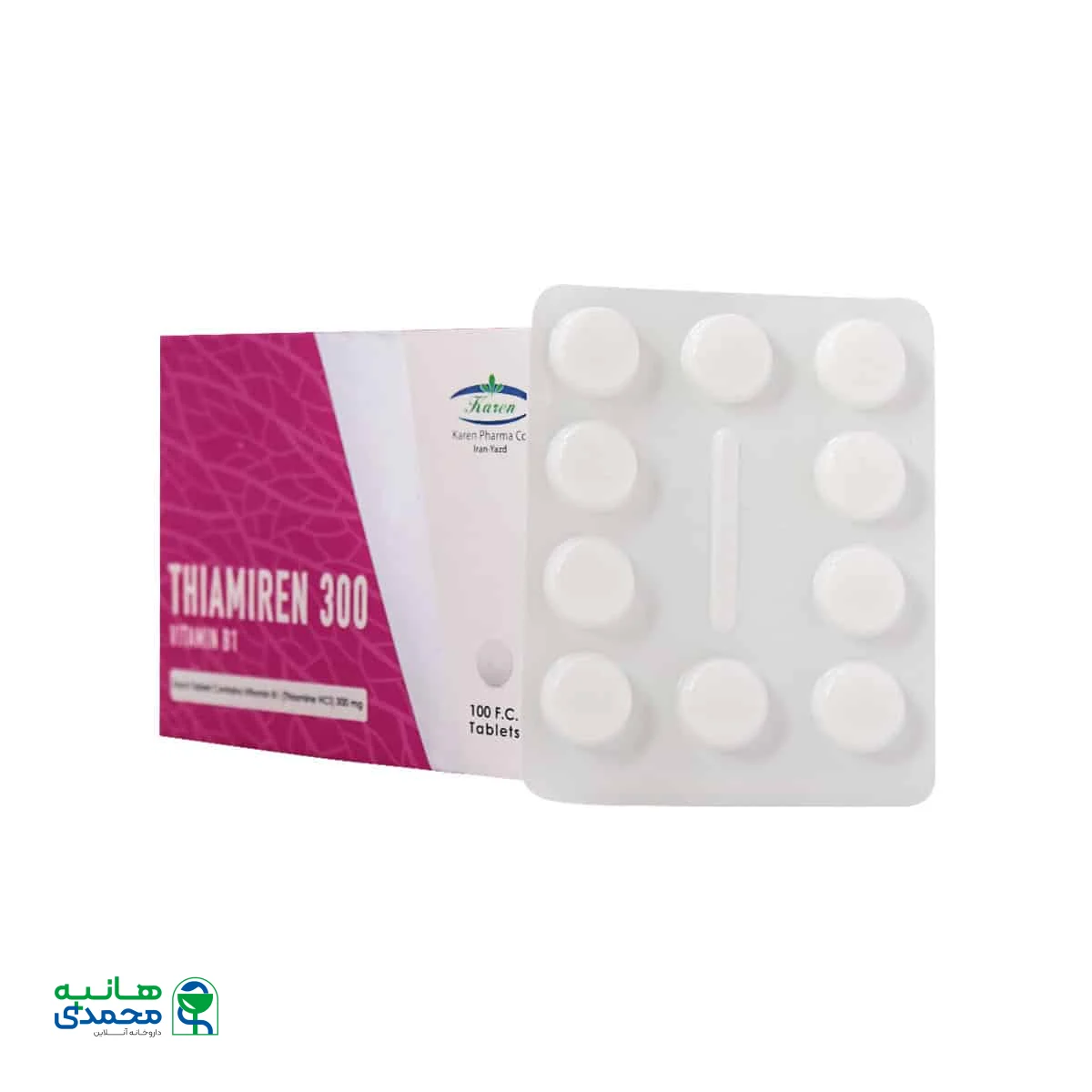 قرص تیامیرن 300 کارن