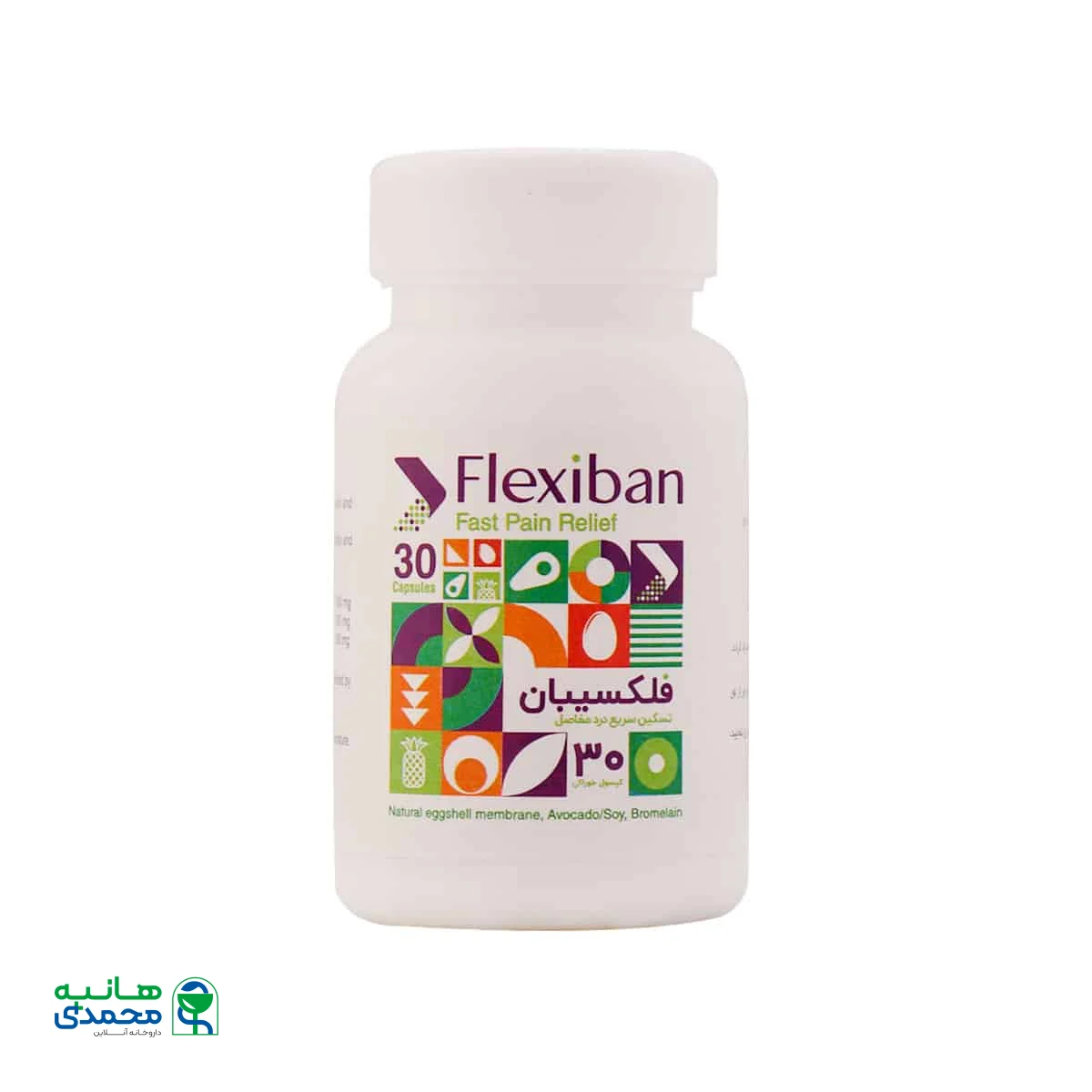 کپسول فلکسیبان کارنیک دارو