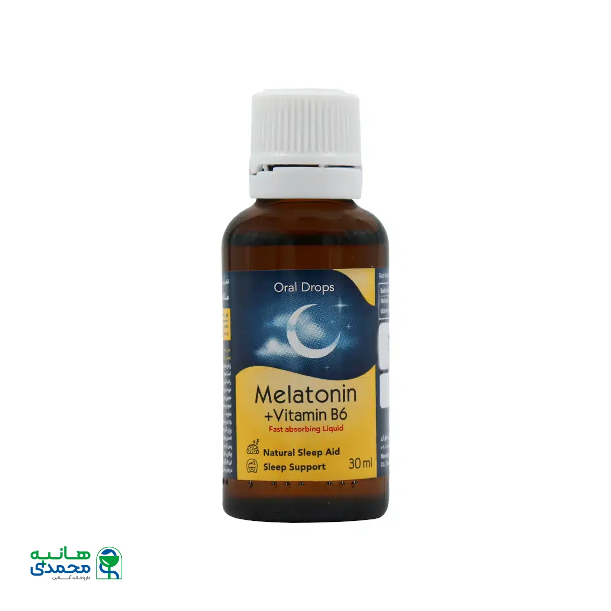 قطره ملداکس ملاتونین و ویتامین B6 خوارزمی 30 میلی لیتر