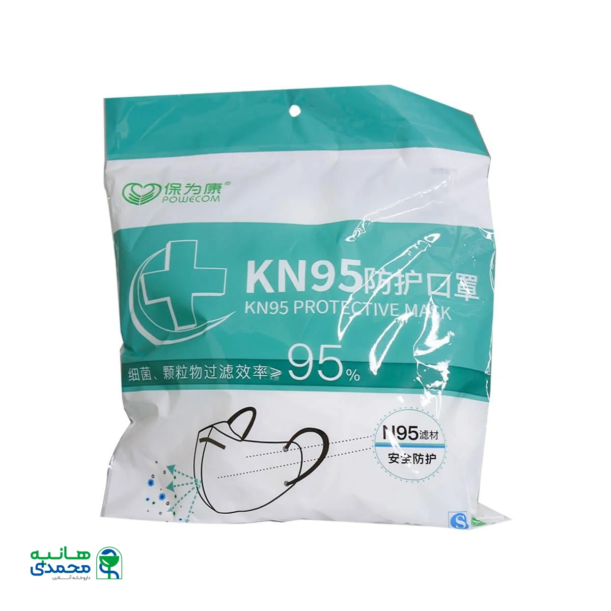 ماسک تنفسی KN95