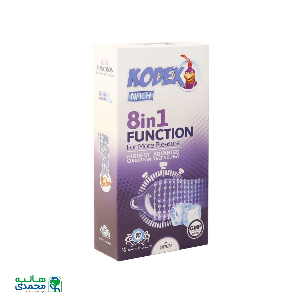 نقد و بررسی کاندوم تاخیری 8 در 1 فانکشن کدکس