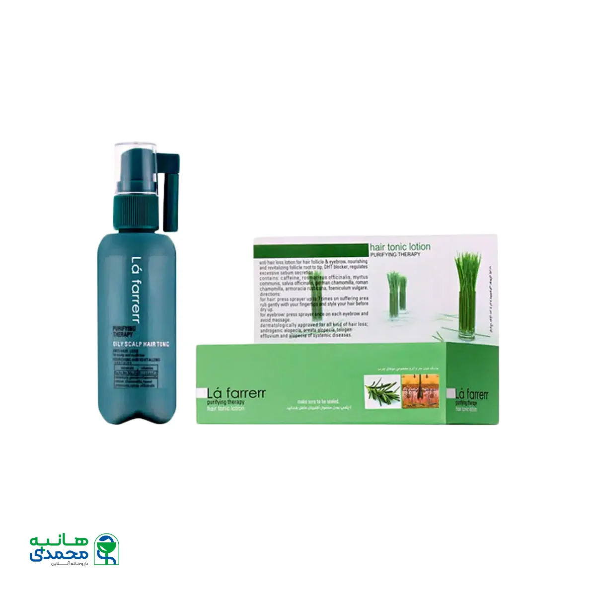 هیرتونیک تقویت کننده موی سر و ابروی چرب لافارر ۶۰ میلی لیتر