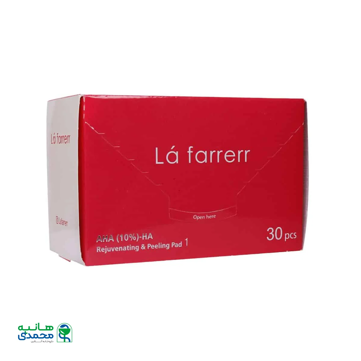 پد جوان کننده و لایه بردار AHA 10 درصد لافارر