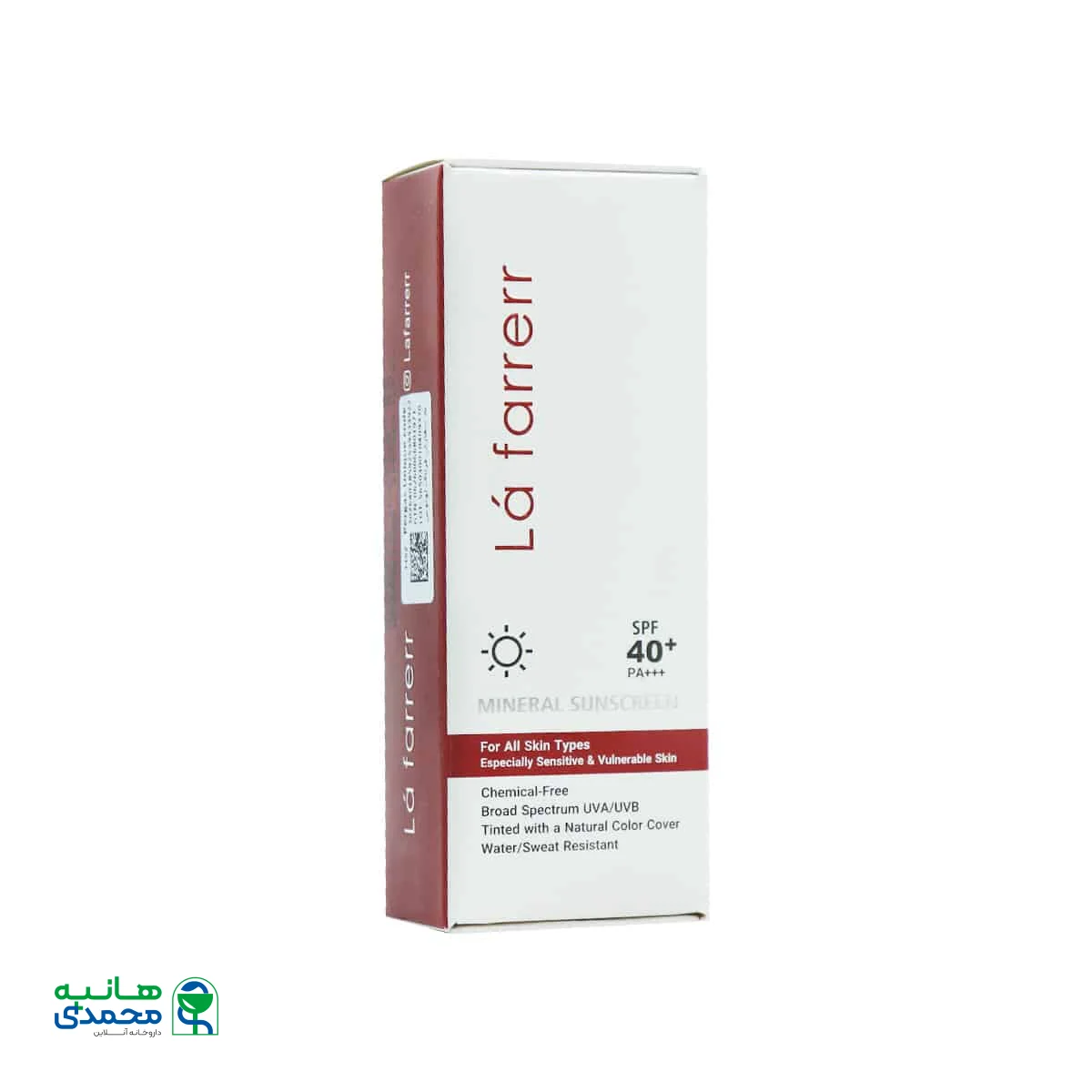 قیمت کرم ضد آفتاب مینرال SPF40 لافارر