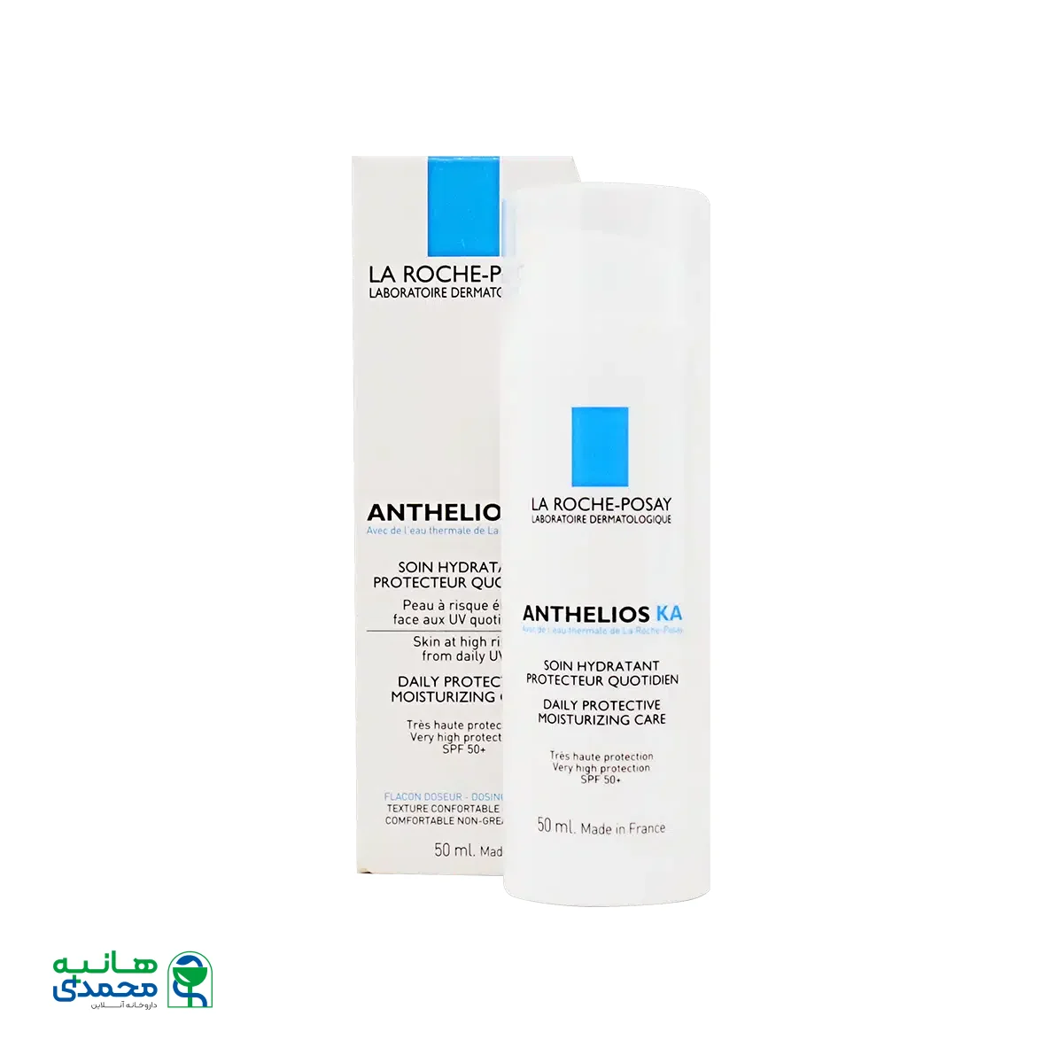 امولسیون مرطوب کننده آنتلیوس KA لاروش پوزای +SPF50 مناسب پوست های خشک و خیلی خشک ۵۰ میلی لیتر