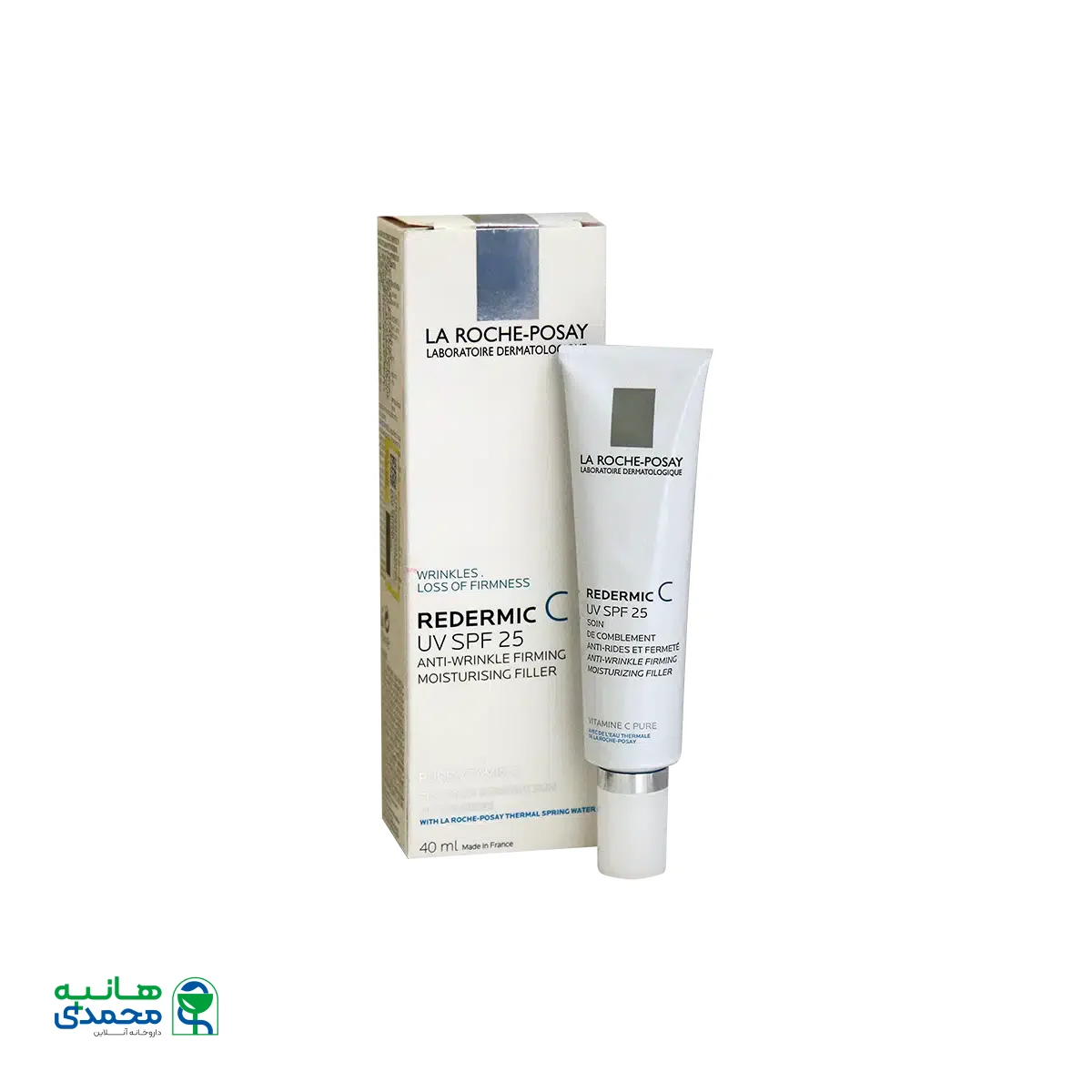 کرم روز ردرمیک C لاروش پوزای SPF25 حجم ۴۰ میلی لیتر