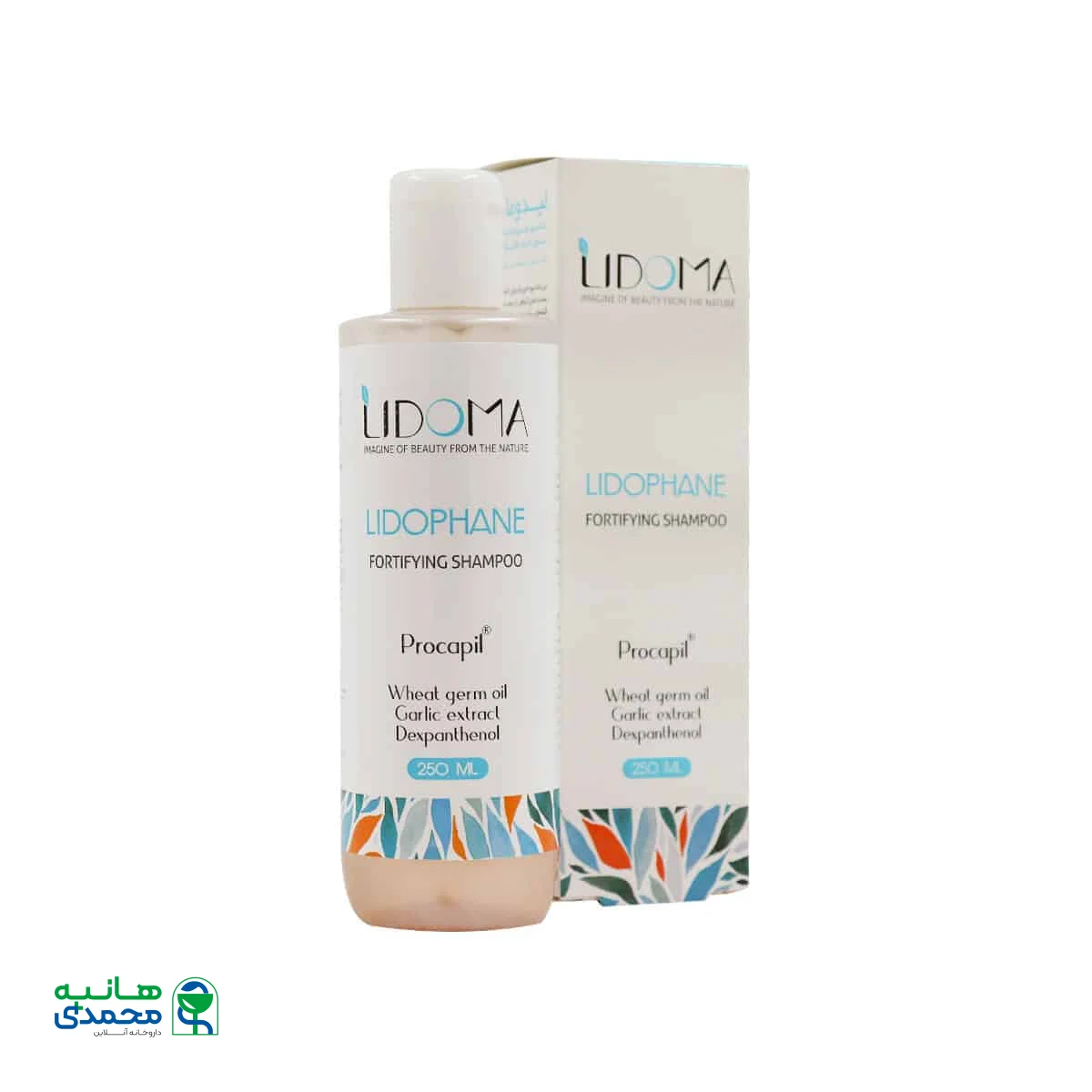 شامپو تقویت کننده و محرک رشد مو لیدوفن لیدوما