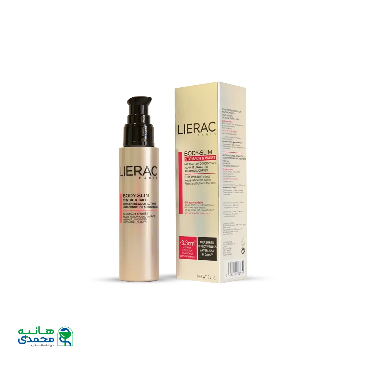 کرم بادی اسلیم شکم و پهلو لیراک ۱۰۰ میلی لیتر