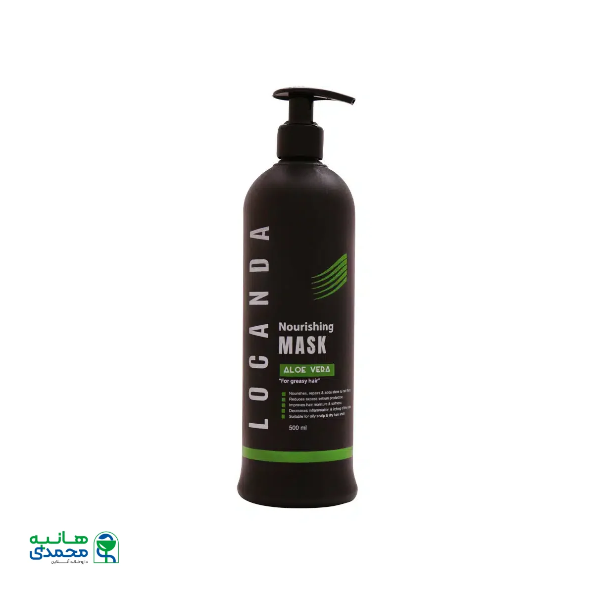 ماسک مغذی موی چرب لوکاندا 500 میلی لیتر