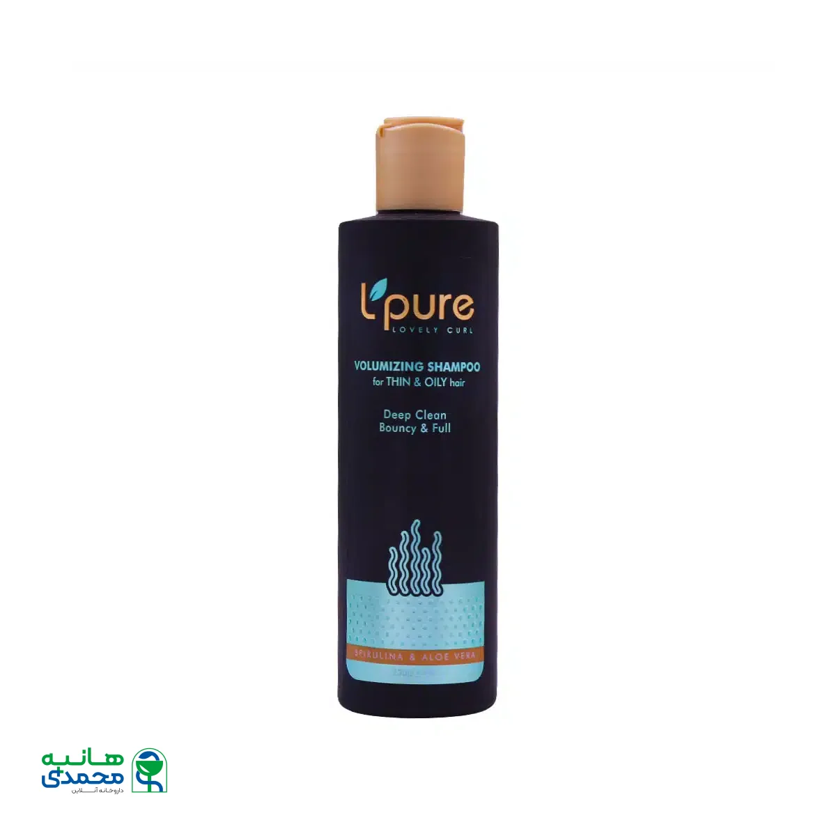 شامپو آبرسان و درخشان کننده مو لپیور مناسب انواع مو 230 گرم