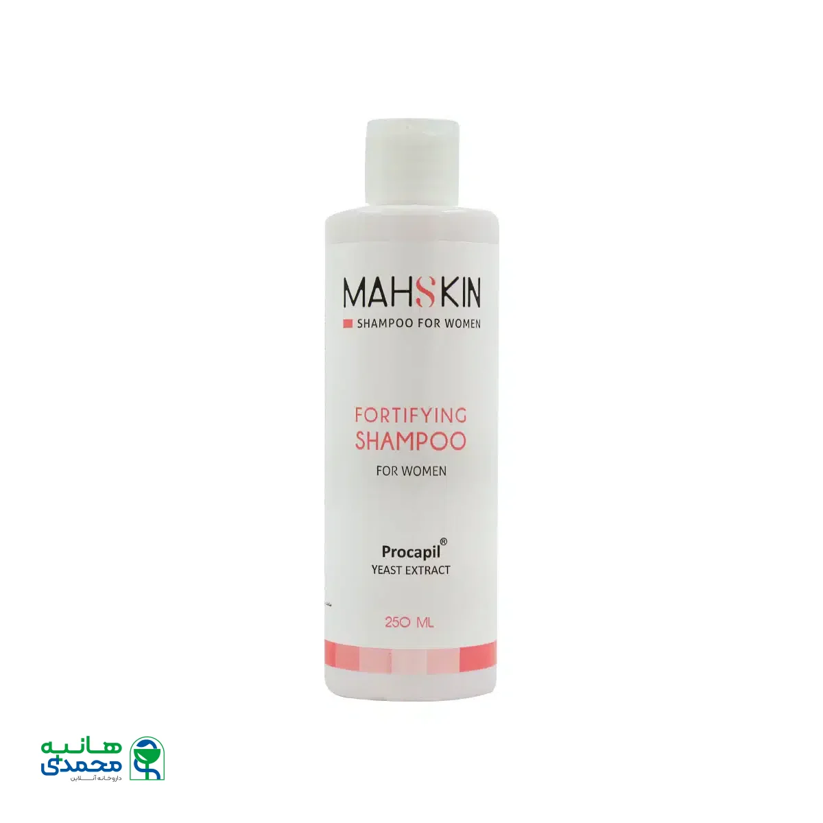 شامپو تقویت کننده و کنترل کننده ریزش موی بانوان مه اسکین 250 میلی لیتر