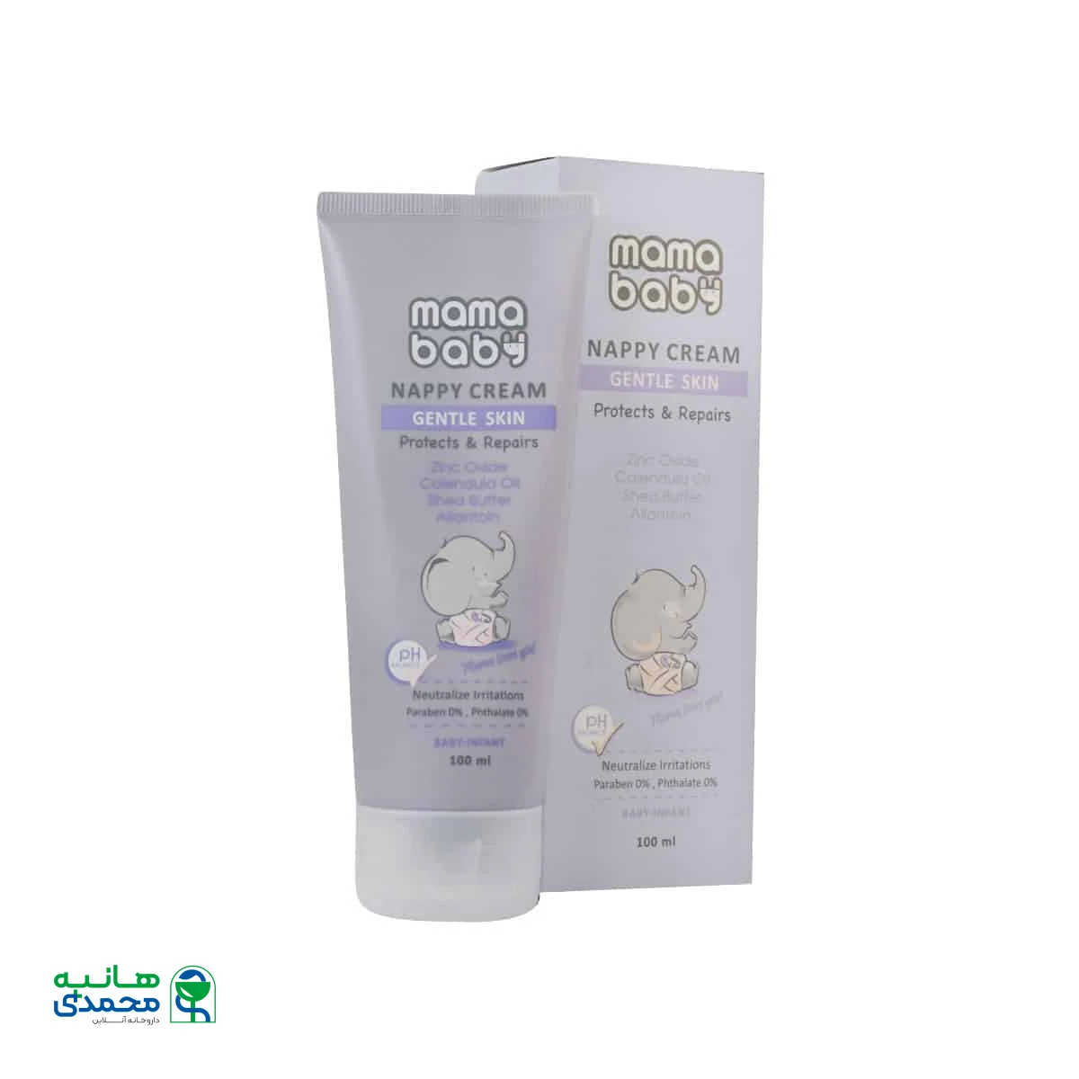 کرم سوختگی پا نوزاد ماما بیبی