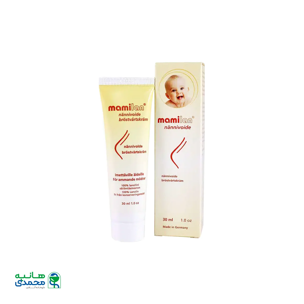 کرم سینه مامیلان ۳۰ میلی لیتر