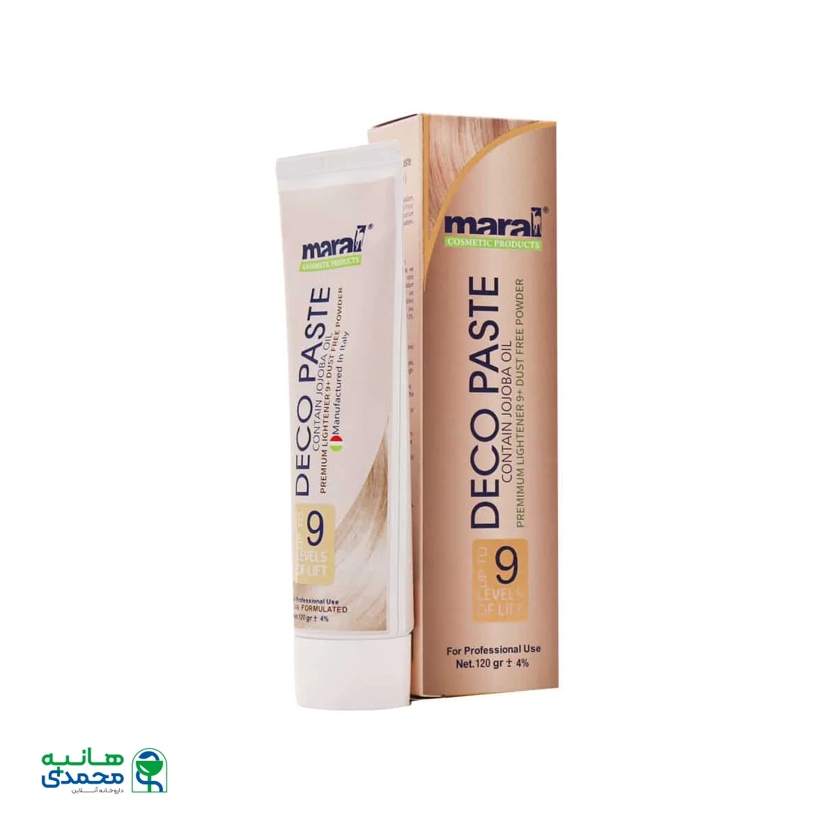 کرم دکلره مارال حاوی روغن جوجوبا و نرم کننده